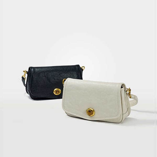2026 New French Style Underarm Bag Luxury Niche Cowhide Shoulder Bag Genuine Leather Handbag Fashion Small Square Bag