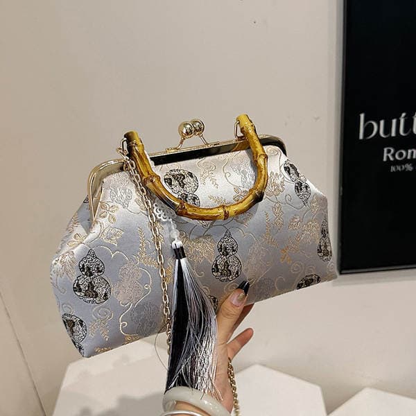 Chinese Style Cheongsam Evening Bag For Women - 2025 Autumn/Winter New Arrival Exquisite Shoulder Handbag For Banquets