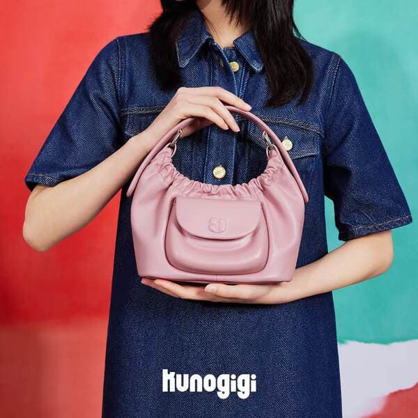 KUNOGIGI Piggy Dumpling Bag 2025 New Arrival Niche Design Women's Shoulder and Crossbody Bag