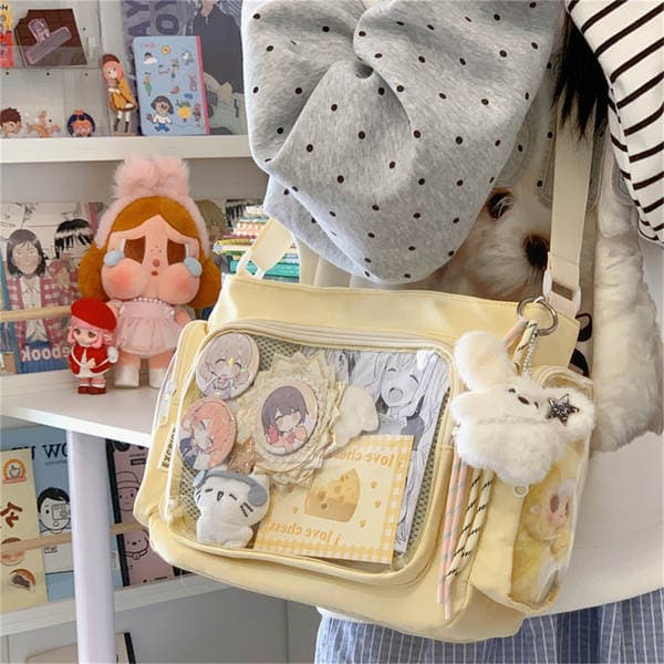 Japanese Style Ins New High-Value Academy Wind Fresh Sweet Ita Bag Lightweight Daily Crossbody Bag For Girls