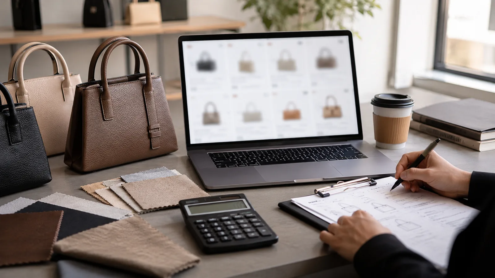 Soft commuter tote sourcing route